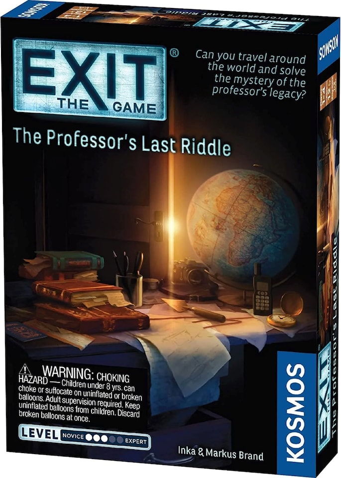 EXiT: The Professor's last Riddle Board Game - Tesco Groceries