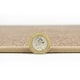image 4 of JVL Antarra Machine Washable Entrance Runner Doormat, 50x150cm - Beige
