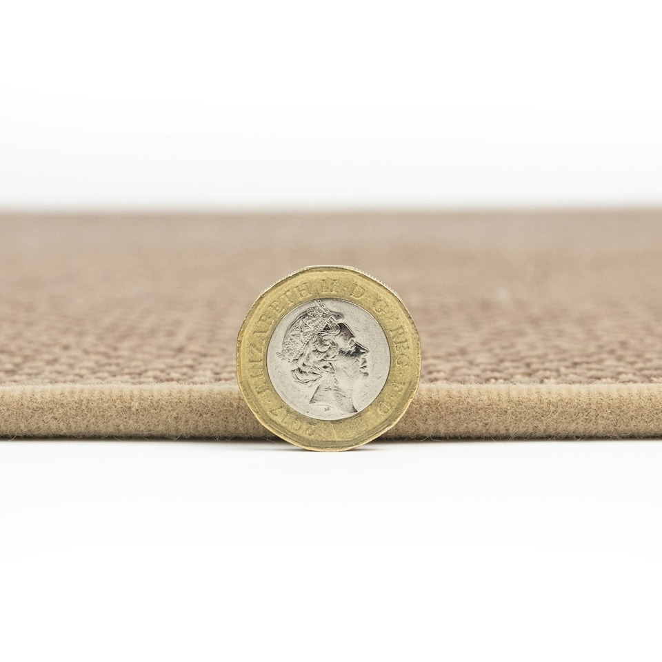 image 1 of JVL Antarra Machine Washable Entrance Runner Doormat, 50x150cm - Beige