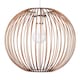 image 1 of ValueLights Faraday Copper Ceiling Pendant Shade & Bulb