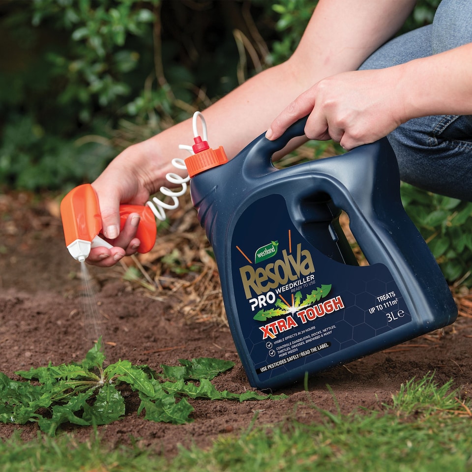 image 1 of Resolva Pro Xtra Tough Weedkiller 5 litre ready to use pump