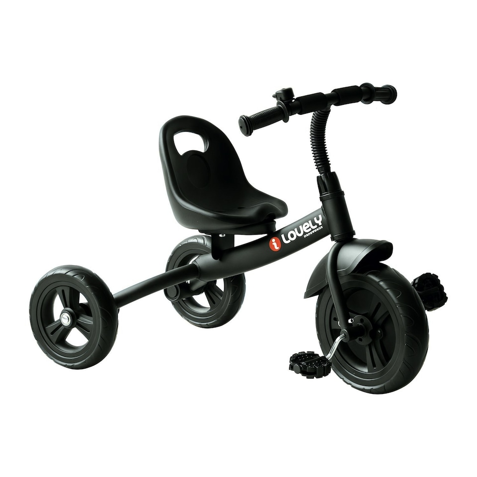 image 1 of HOMCOM Baby Kids Children Toddler Tricycle Ride on Trike W/ 3 Wheels Black
