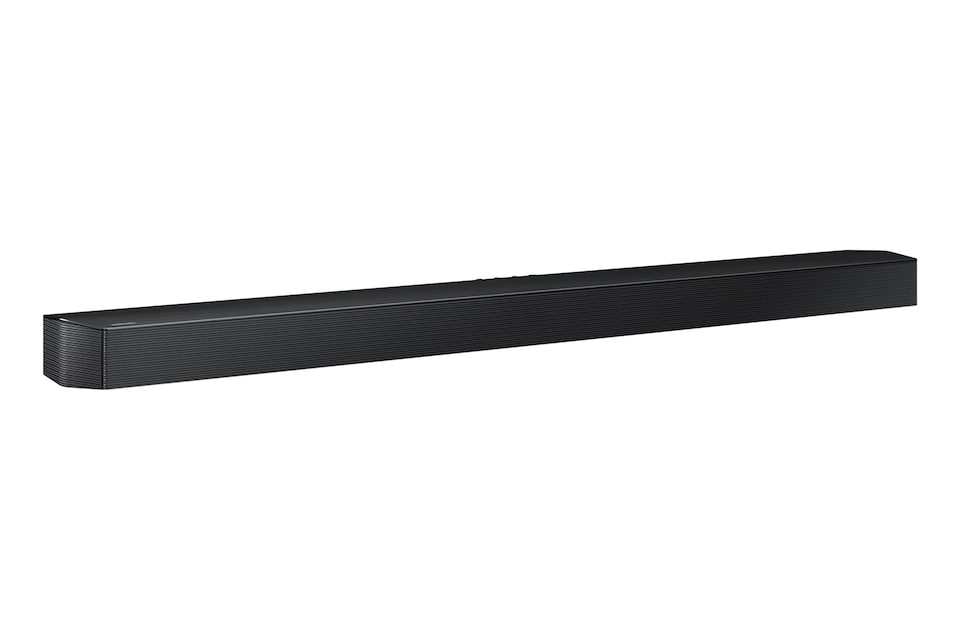 image 1 of Samsung HW-B750F, 5.1 channels, 400 W, DTS Virtual:X, Dolby Digital 5.1, Black, AAC, AIFF, FLAC, MP3, OGG, WAV, Wired & Wireless