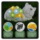 image 3 of Solar Cat Statue Garden Ornaments Outdoor Decorations