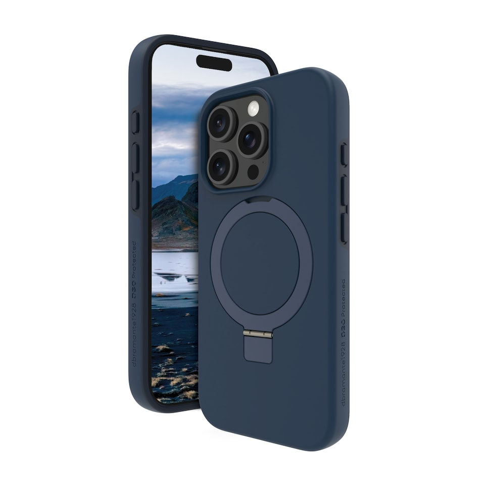 image 1 of Dbramante IUK7DABL6301 Iceland Ultra D3O MS Kick Case - iPhone 16 Pro Max - Blue