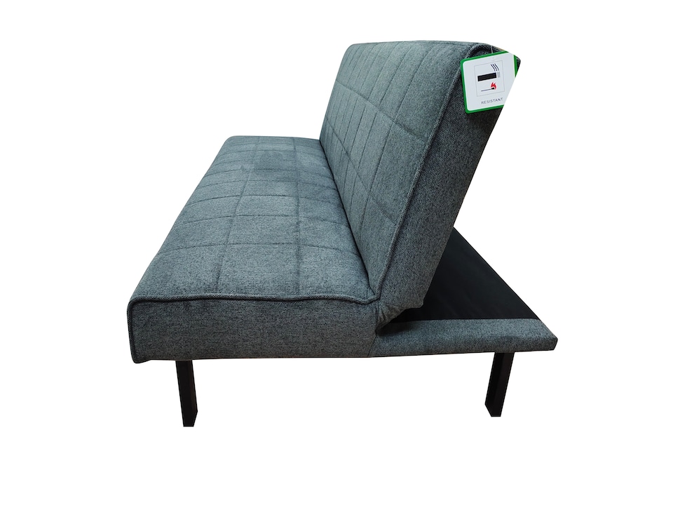 image 1 of The Tivona 2 Seater Sofa Bed in Grey, Silver or Navy | Grey | One Size