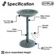 image 8 of Oypla Traditional Ornamental Garden Pedestal Bird Bath Outdoor Water
