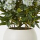 image 4 of Large Hydrangea Plant in Pot - Plastic - L55 x W55 x H71 cm - Green