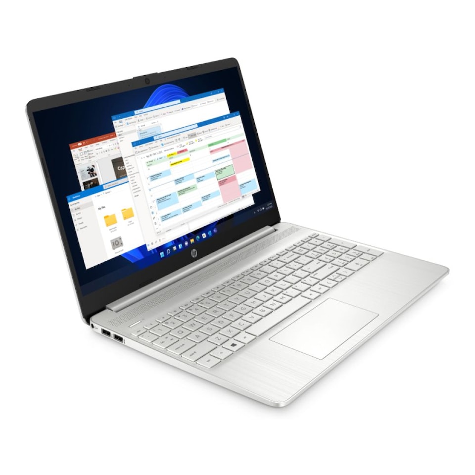 image 1 of HP 15s-fq5021na Laptop 15.6" Intel i5-1235U 8GB RAM 256GB SSD Windows 11 Home - Silver