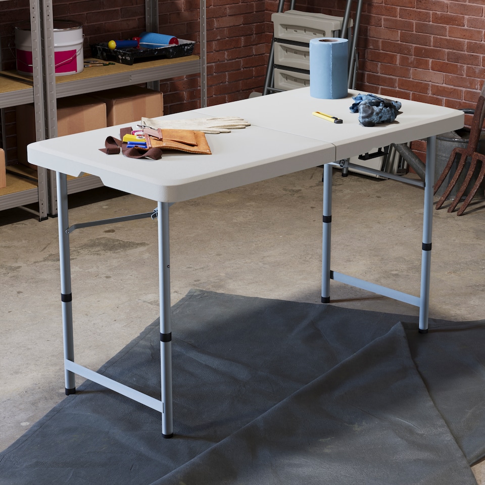 image 1 of Home Vida 4ft Portable Folding Table