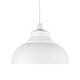 image 3 of Set of 2 Domed - Cream Easy Fit Metal Pendant Shades | White | Large | 2