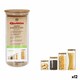 image 1 of Jar Quttin Bamboo Borosilicate Glass Silicone 1,25 L 10,2 x 22,8 cm (12 Units) (9,5 x 21 cm) N/A