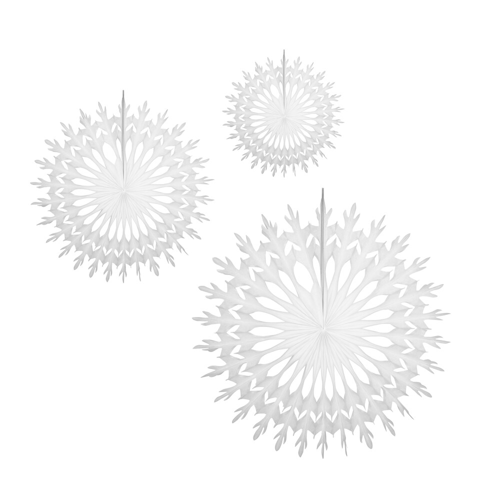 Dart Snowflake Fan Trio Tesco Groceries