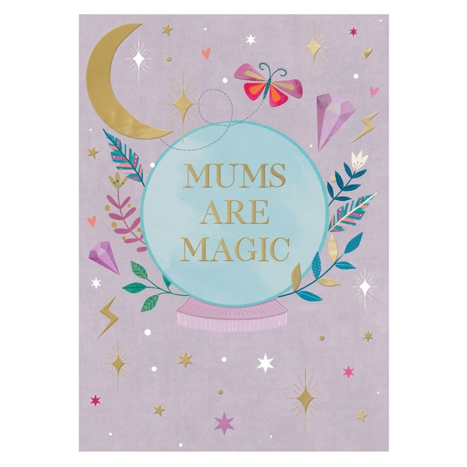 image 1 of Mums are Magic Future's Looking Bright! Contemporary Mother's Day Card