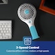 image 3 of GEEPAS Rechargeable Mini Fan Pack of 2