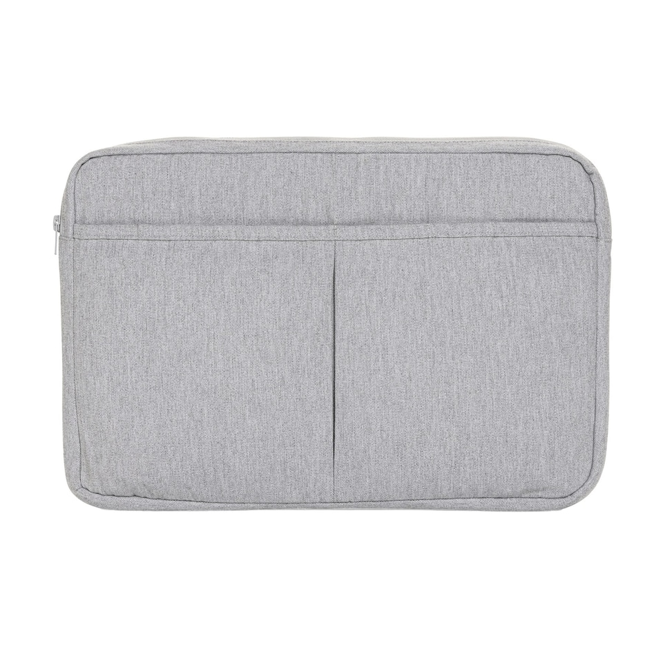 image 1 of XD Collection Laluka Recycled Cotton Aware Laptop Sleeve - Grey - One Size | Grey