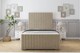 image 1 of Sloomy Madison Almond Coniston Bed Frame With 50" Upholstered Headboard 4'6 Double