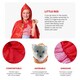 image 2 of Little Red Riding Hood Costume - with Soft Basket & Wolf Red | XL