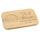 image 1 of Personalised Wooden Coaster Tray