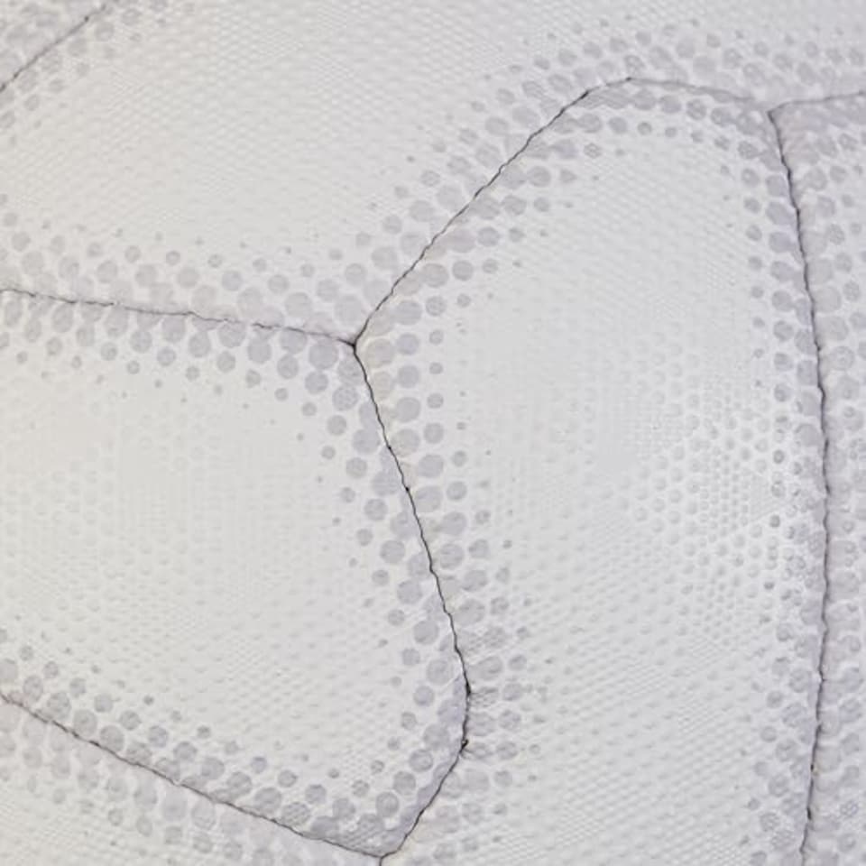 image 1 of Mitre Ultragrip Netball | All Conditions Ball | Popular Style | Durable Design, White/Black/Purple, 5