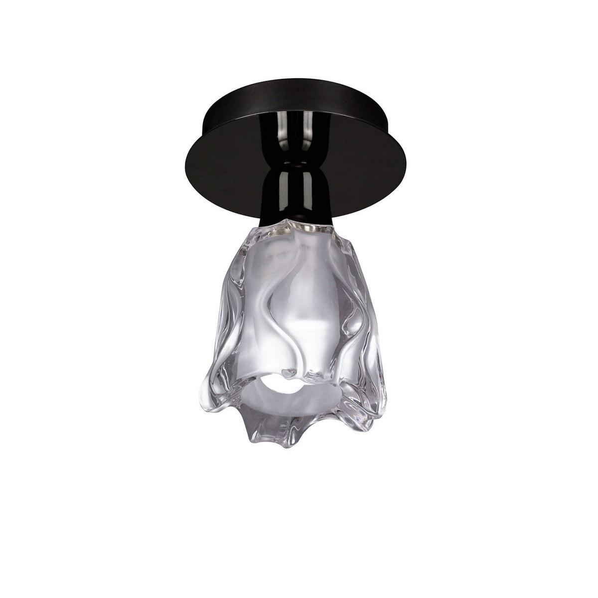 Netlighting Amel Ceiling 1 Light L1SGU10 Black Chrome