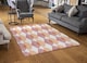 image 2 of Geometric Sea Shells Rug | Multi