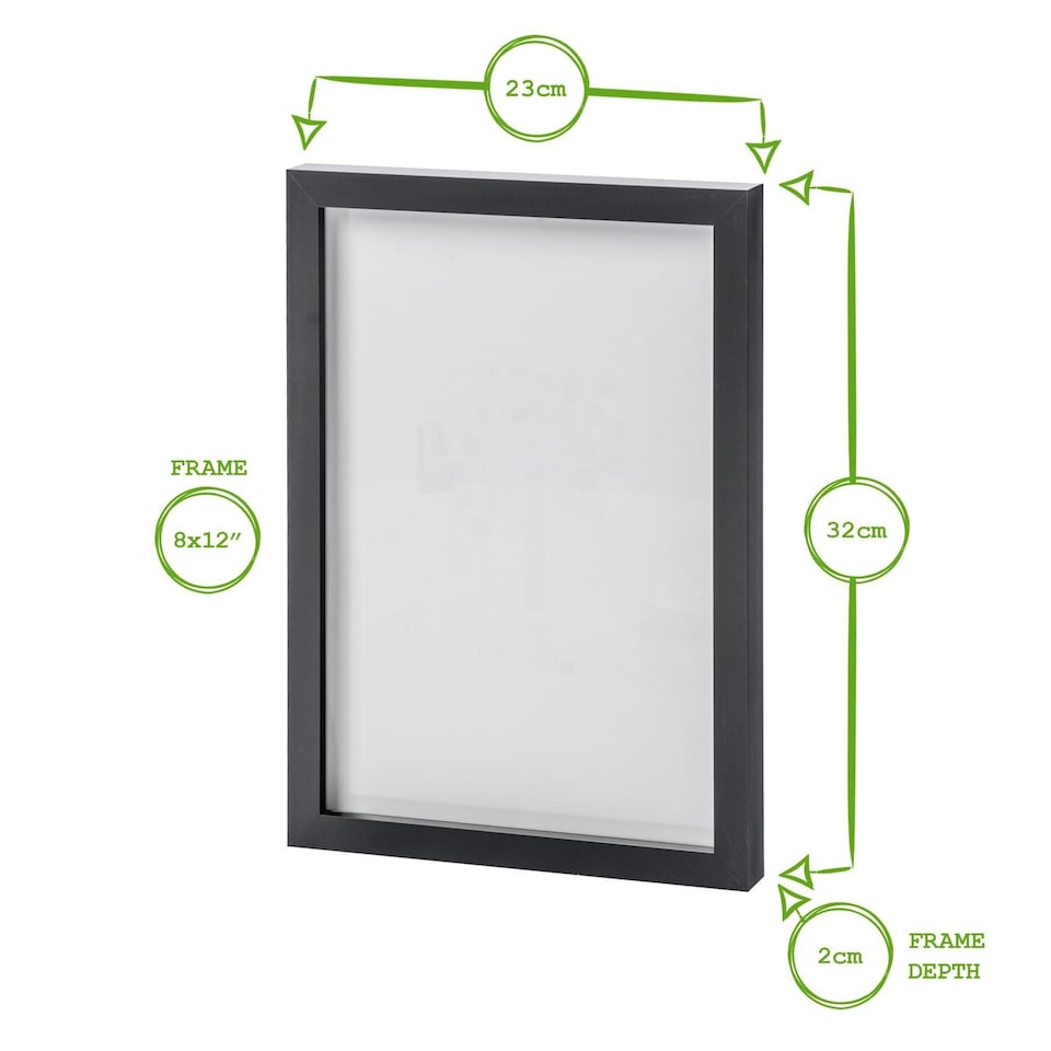 image 1 of Nicola Spring Photo Frame - A4 (8" x 12") - Grey