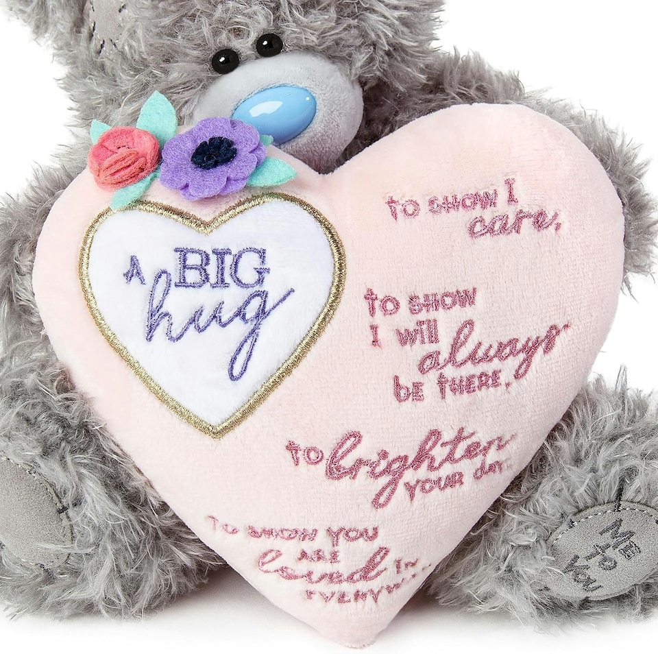 image 1 of Me To You Bear 9" Big Hugs Padded Heart