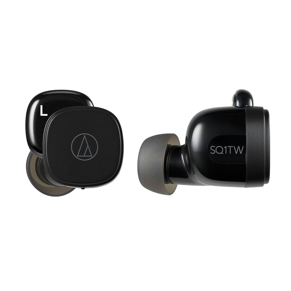 image 1 of Audio-Technica ATH-SQ1TW Wireless Earbuds White