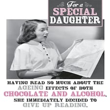 Emotional Rescue, Birthday Card Daughter, Daughter Birthday Card, Funny Birthday Card for Daughter