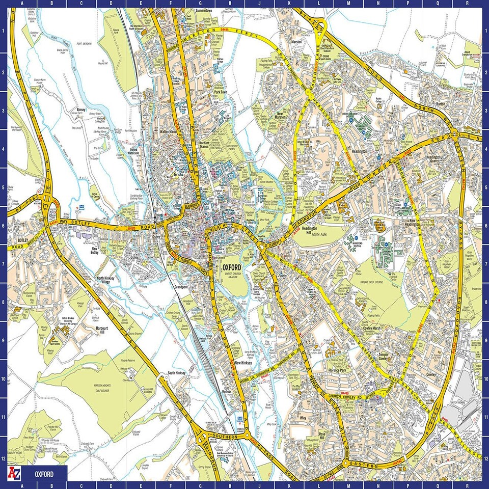 image 1 of A to Z Map of Oxford 1000 Piece Jigsaw