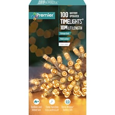 Premier TimeLights 100 LED Lights Vintage Gold 10m