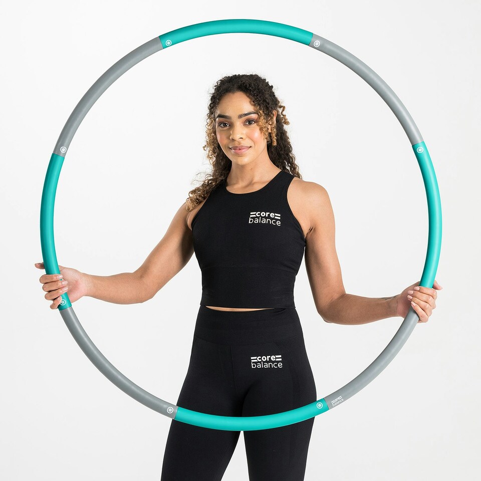image 1 of Smooth Weighted Hoop - Green