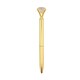 image 1 of Gold Diamond Topper Luxury Metallic Pen