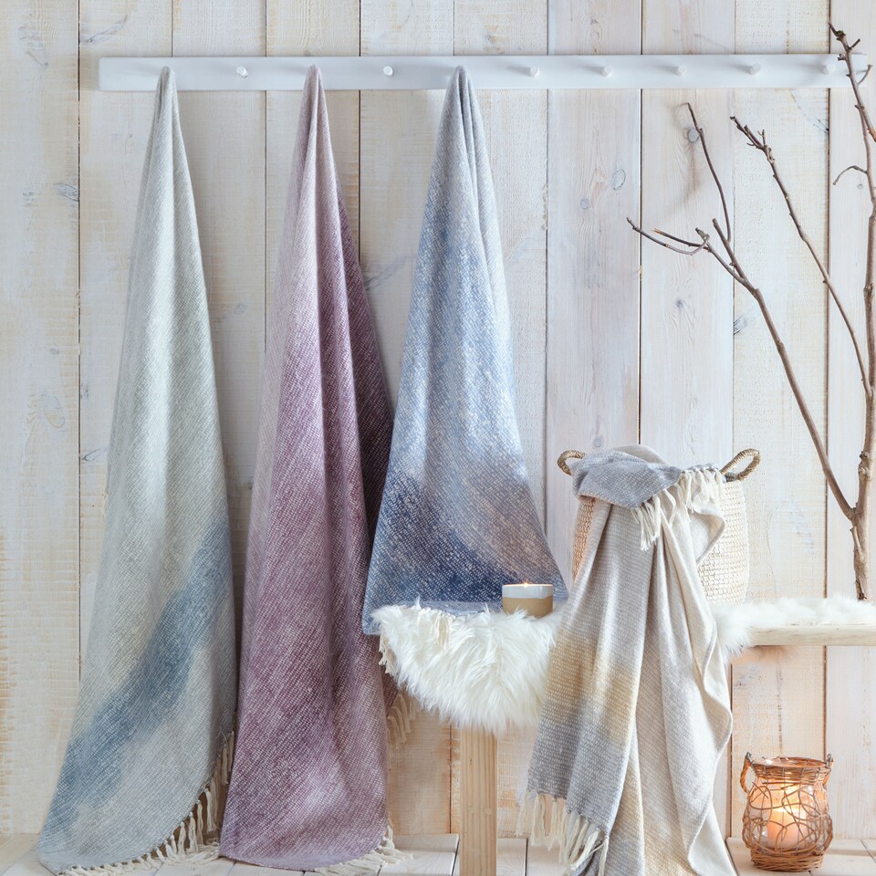image 1 of Drift Bretton Throw Ochre