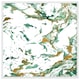 image 1 of Green & golden marble (Picture Frame) White | M