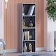 image 7 of Vida Designs Oxford 4 Tier Cube Bookcase Display Storage, Grey