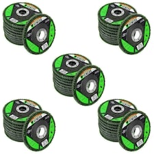 4-1/2" 115mm Mixed Grit Flap Flat Discs For Angle Grinders Removal Sanding 50pk