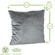 image 3 of Nicola Spring Square Velvet Cushion - 55cm x 55cm - Green Green