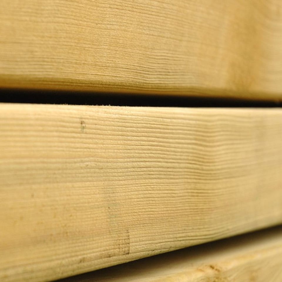 image 1 of Primrose Square 240cm Fence Post Planed and Chamfered Pressure Treated 70mm x 70mm