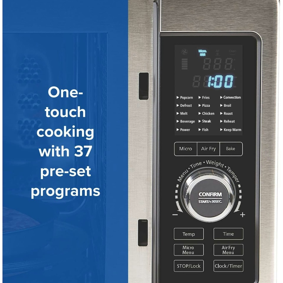 image 1 of Power XL 28L Microwave Air Fryer