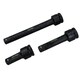 image 4 of 3/4" Drive Air Impact Wrench Gun 2000 Nm + 12 Sockets 24 - 41mm + Extensions