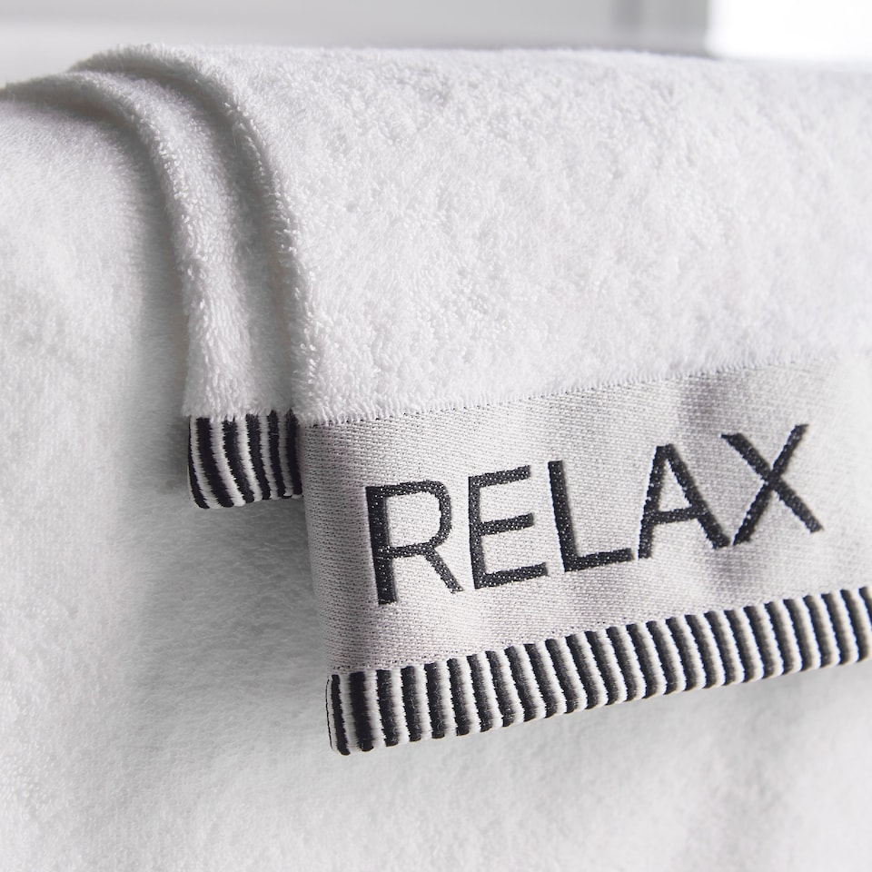 image 1 of Catherine Lansfield Relax And Unwind 4 Piece Towel Set | White | One size