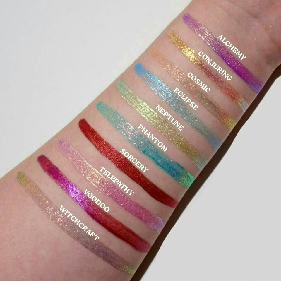 image 1 of Conjuring Chroma Magic - Liquid Eyeshadow - Glisten Cosmetics Multi
