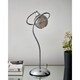 image 2 of Twine Polished Chrome & Smoked Glass Table Lamp