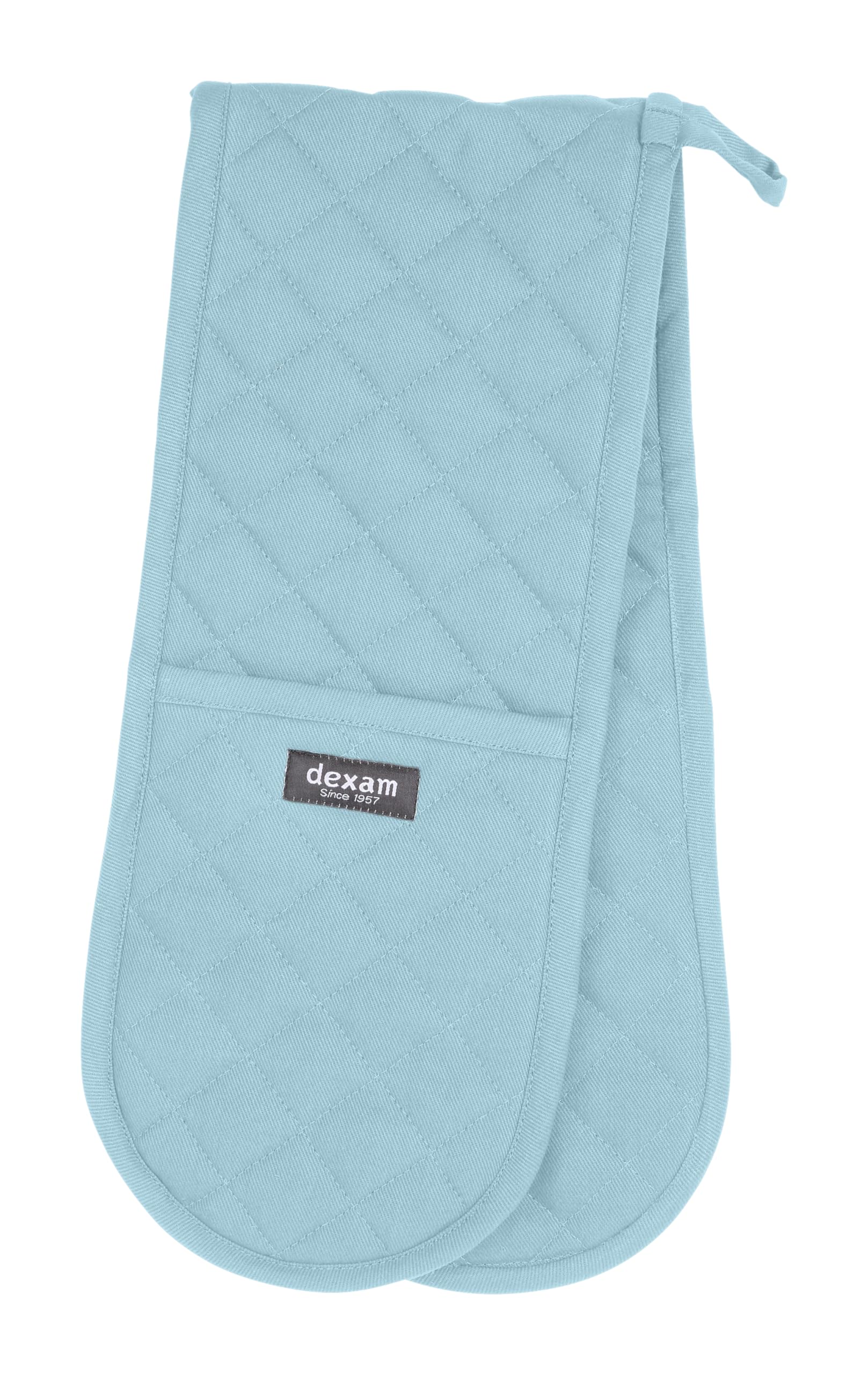 dexam Love Colour Double Oven Gloves - Duck Egg