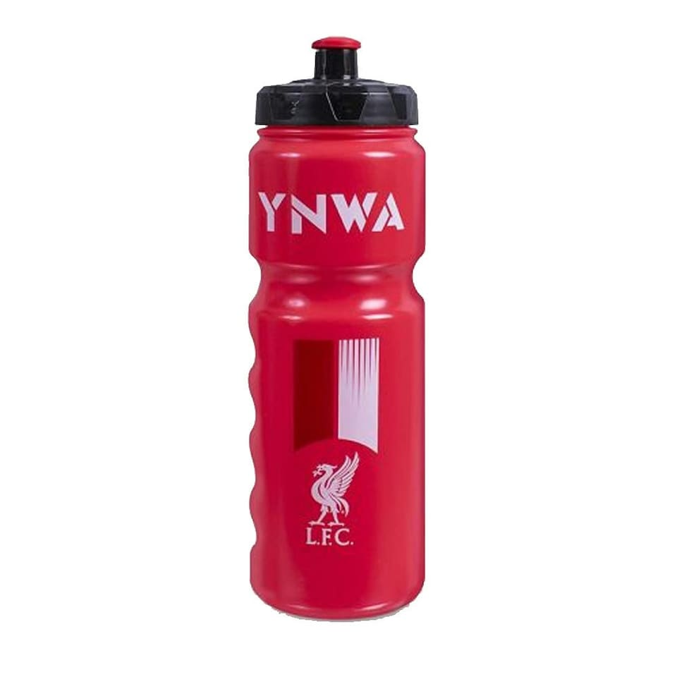 image 1 of Liverpool FC Plastic Water Bottle - Red/White - One Size