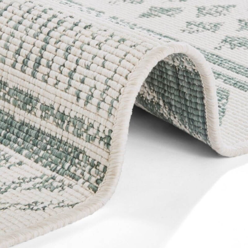 image 1 of The Rugs Reversible Geometric Indoor Outdoor Flatweave Rug Polypropylene