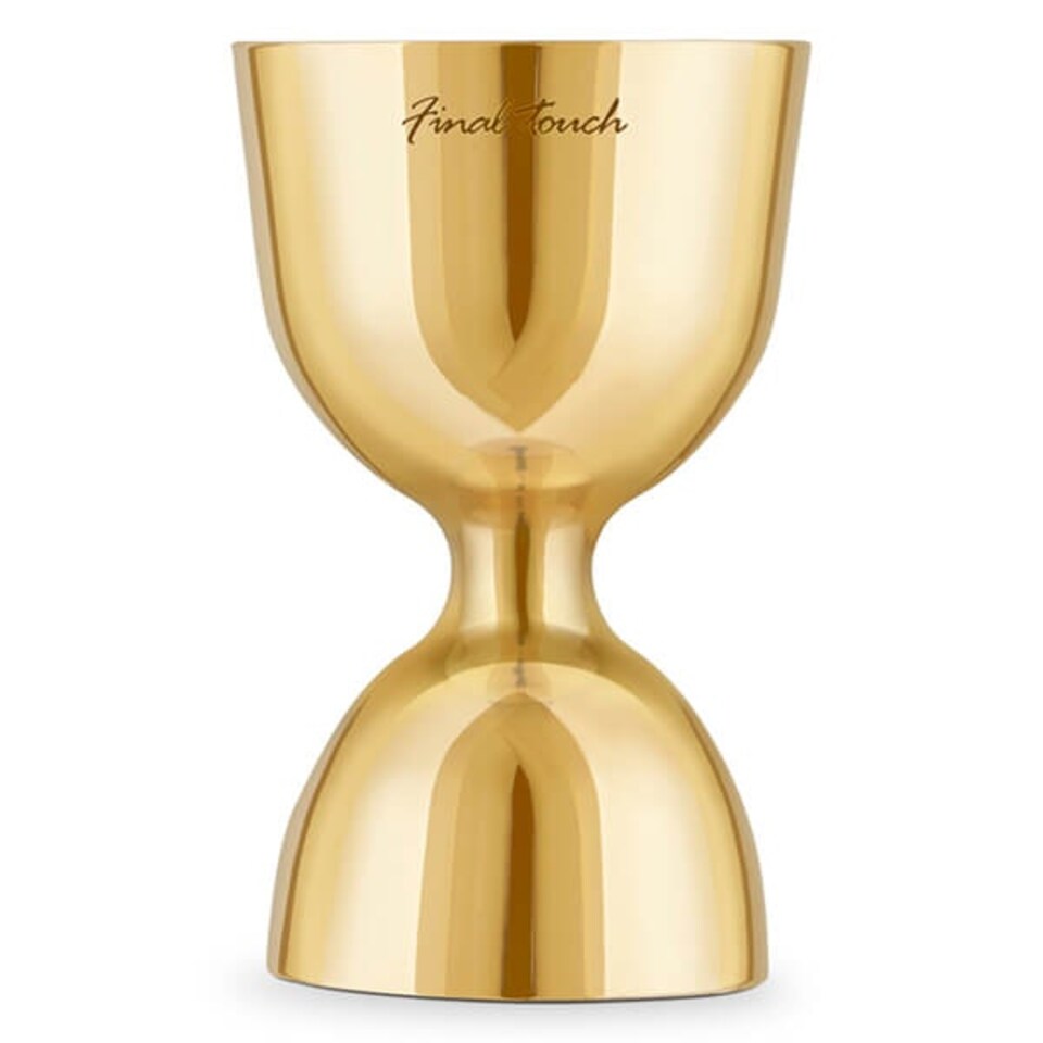 image 1 of Final Touch Double Jigger Brass