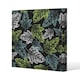 image 1 of Leaf Print on Dark Bachground (Canvas Print) 114 x 114 x 4cm
